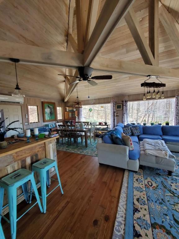 Вілла Treehouse Cathedral In Blue Ridge Mountains, Nc Burnsville Екстер'єр фото