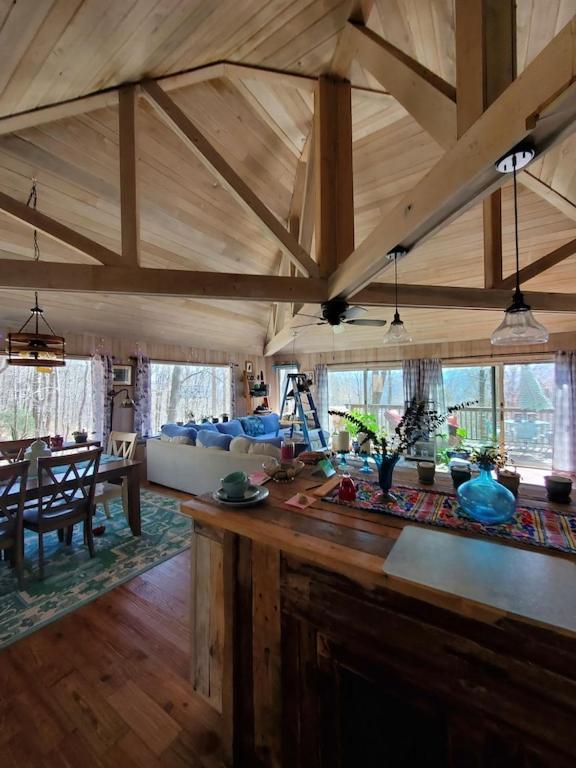 Вілла Treehouse Cathedral In Blue Ridge Mountains, Nc Burnsville Екстер'єр фото