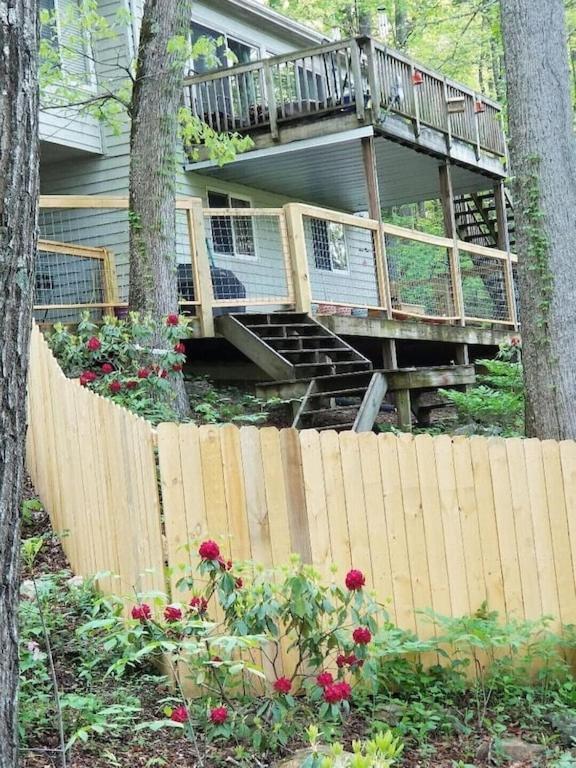 Вілла Treehouse Cathedral In Blue Ridge Mountains, Nc Burnsville Екстер'єр фото